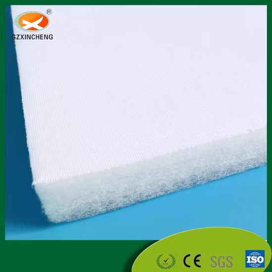 Filtro De Aire De Algodon EU5 F5 Merv 9 PARA Cabinas De Pulveri Air Filtros Ceiling Air Filter Media