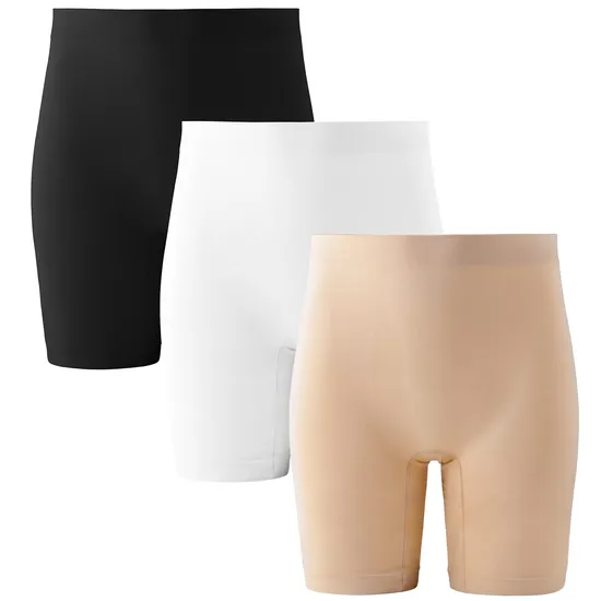 Kr022 Pantalon Antirozaduras Mujer Debajo La Falda Pantalones Cortos Vestir Braga Mujer 