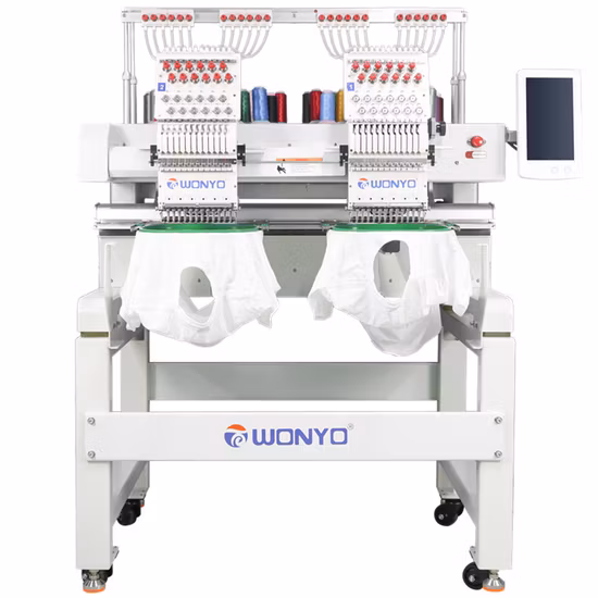 MFS1500 Máquina de bordar de un solo cabezal para bordar ropa, sombreros, bordados planos
