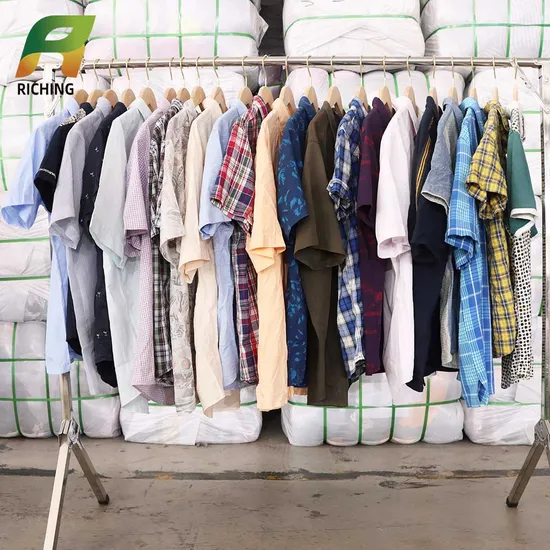 Second Hand Clothing Container of Sexy Ropa PARA Mujer Di Marca Bales Clothes Import to in India Used Clothes Bales From UK 