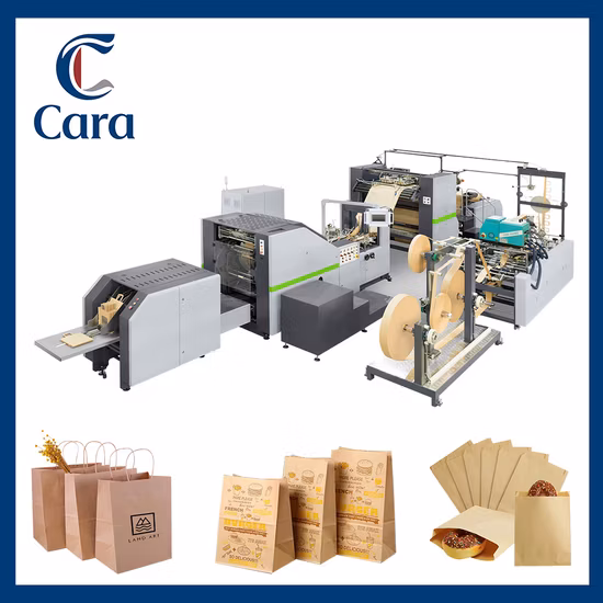 Rokin Brand Seguro Y Confiable Bolsas De Embalaje De Ropa Completamente Automatico Maquina De Impresion De Logotipo De Bolsa De Papel Machine